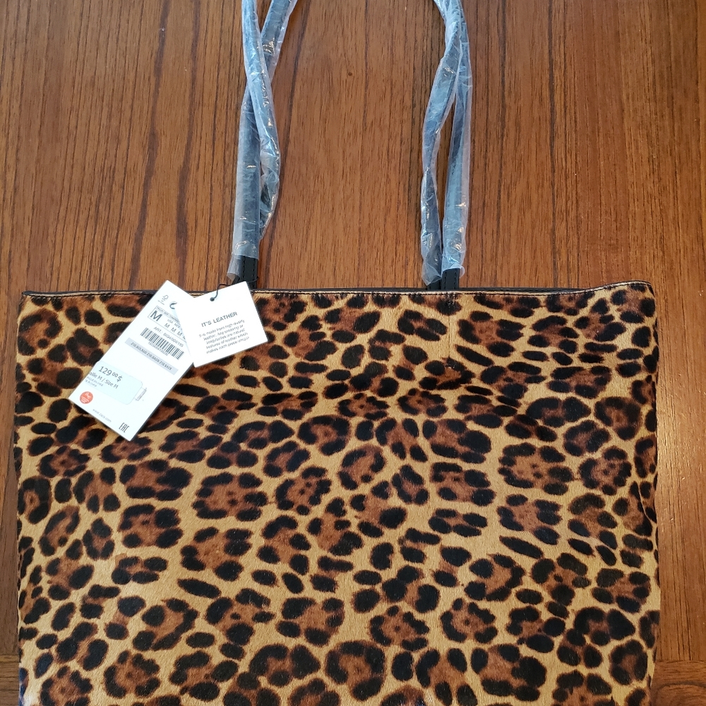 Zara Real leather tote/bag